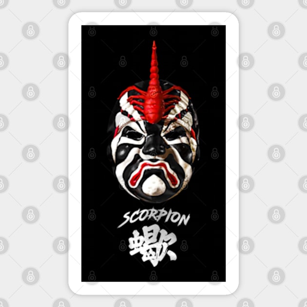 The Five Deadly Venoms - Scorpion Sticker by Genbu